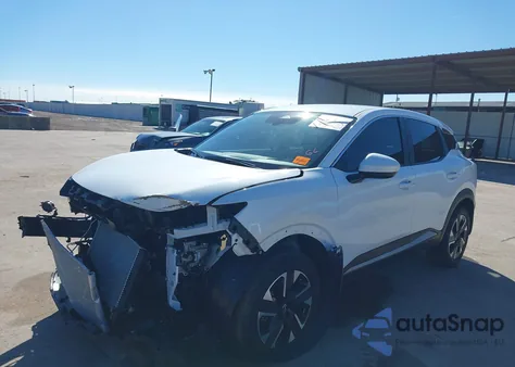 2025 Nissan Kicks Sv Intelligent Awd из США, поврежденный, VIN 3N8AP6CB8SL398889